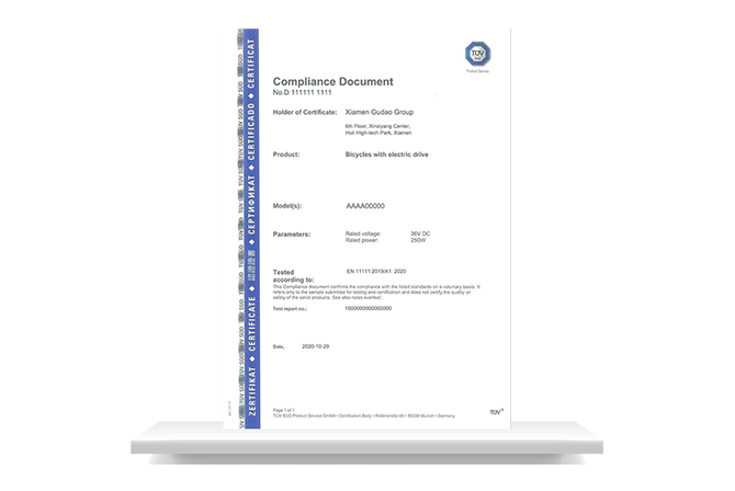 Certificate of honor Xiamen Chenqi Imp. & Exp. Co., Ltd. certification